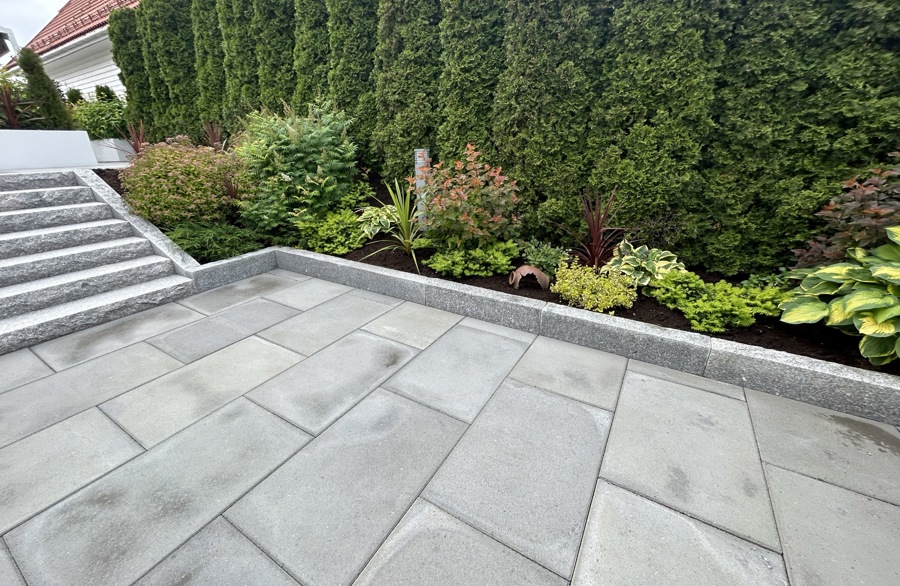 Trapp og Beplantning